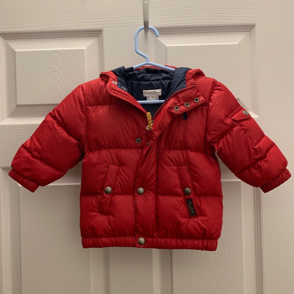 Ralph Lauren quilted down jacket baby boy